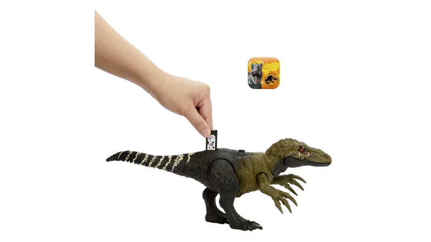 Jurassic World Wild Roar Orkoraptor