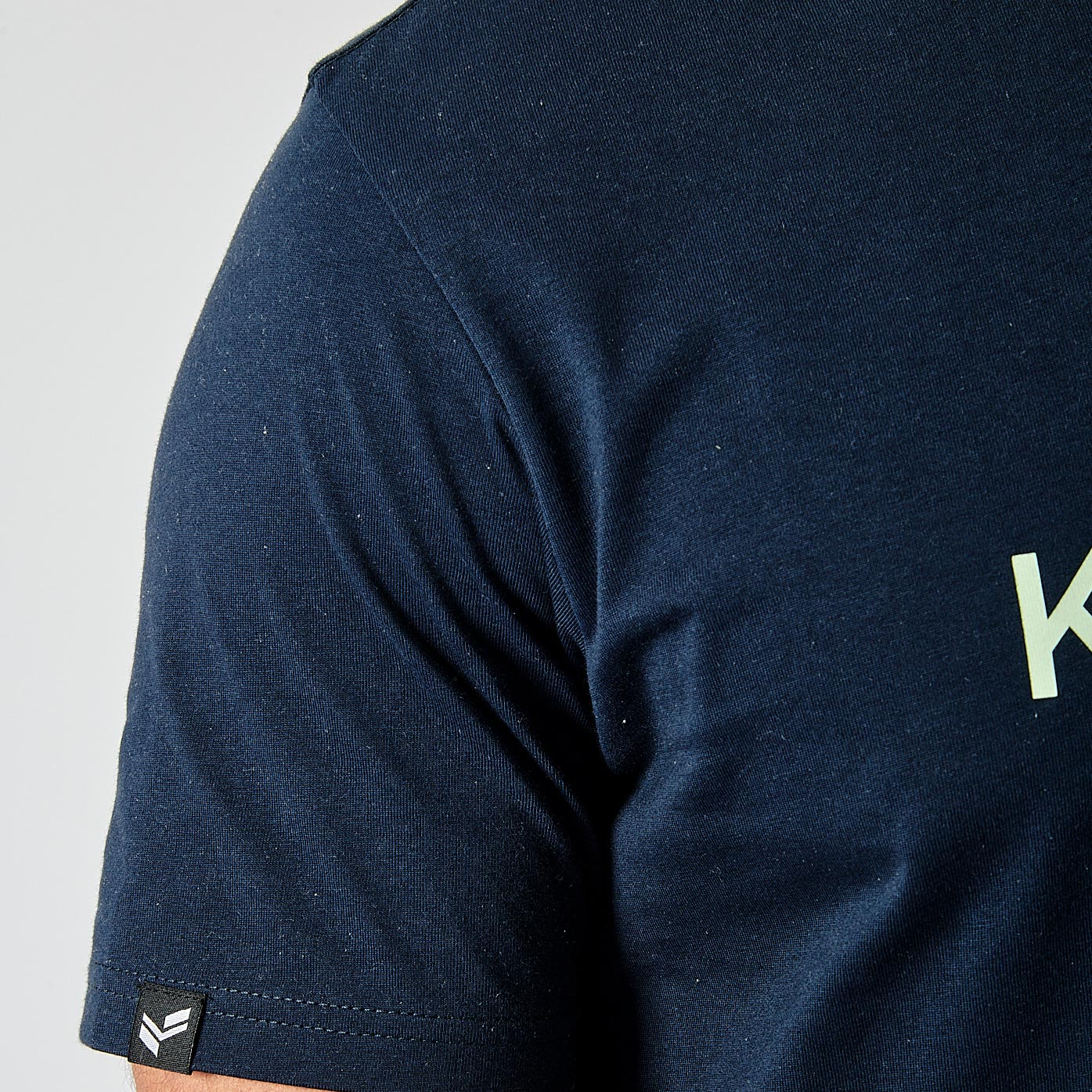 LERES  T-shirt bleu Homme en 100% coton bio