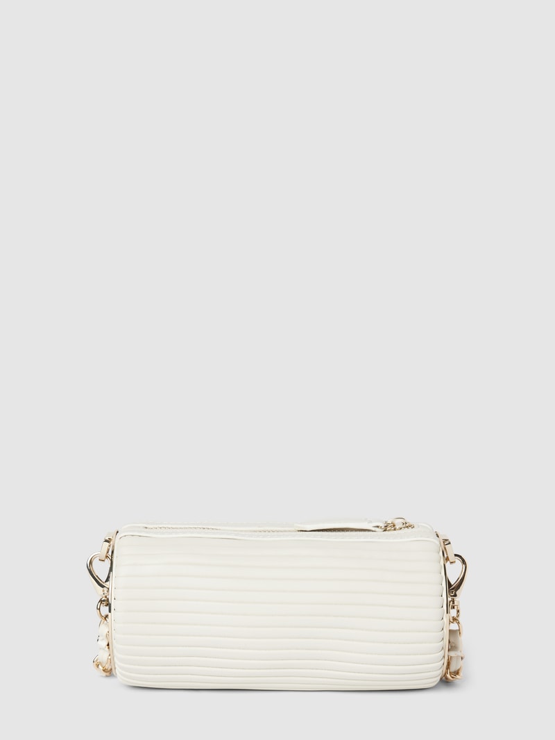 Crossbody Bag mit Strukturmuster Modell 'FROZEN' in weiß