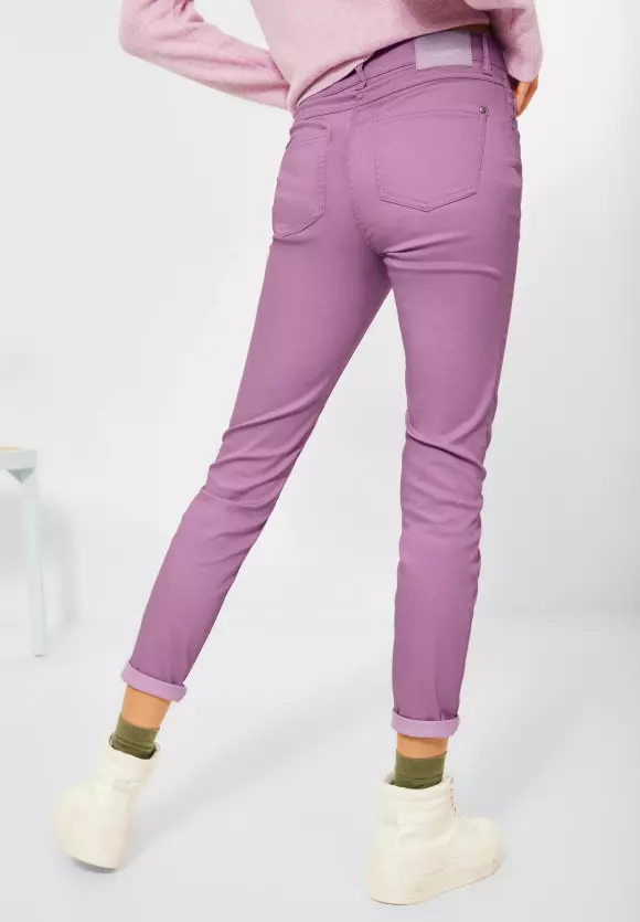CECIL Slim Fit Hose mit Coating