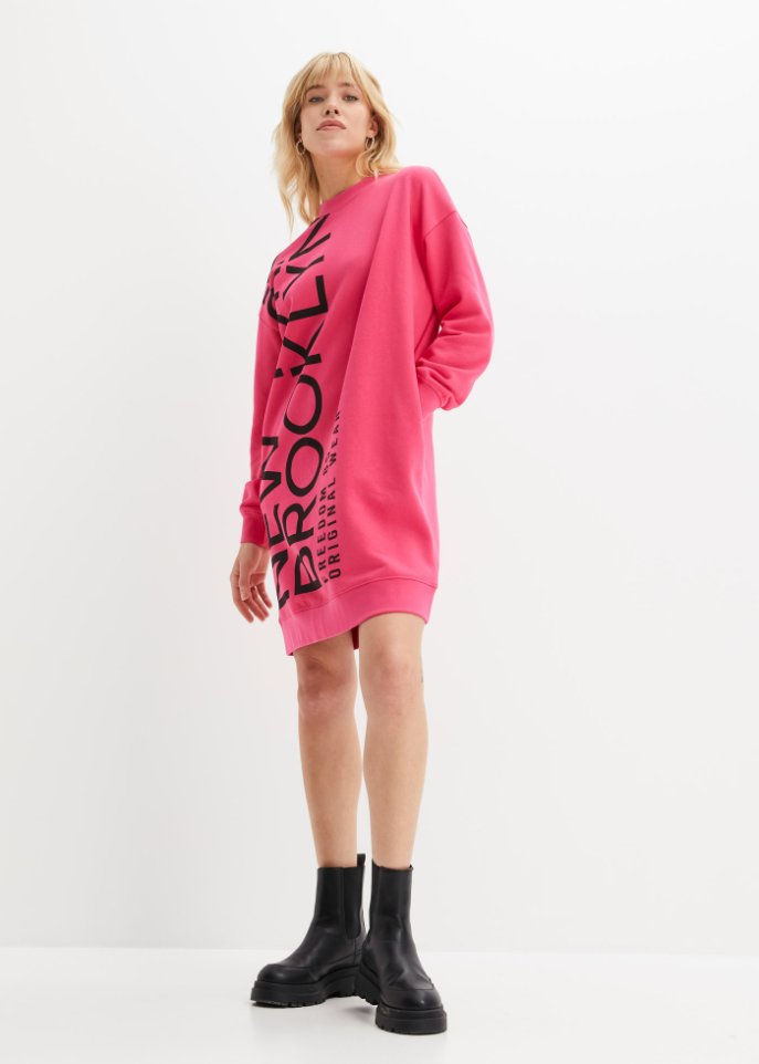 Sweatkleid mit Taschen