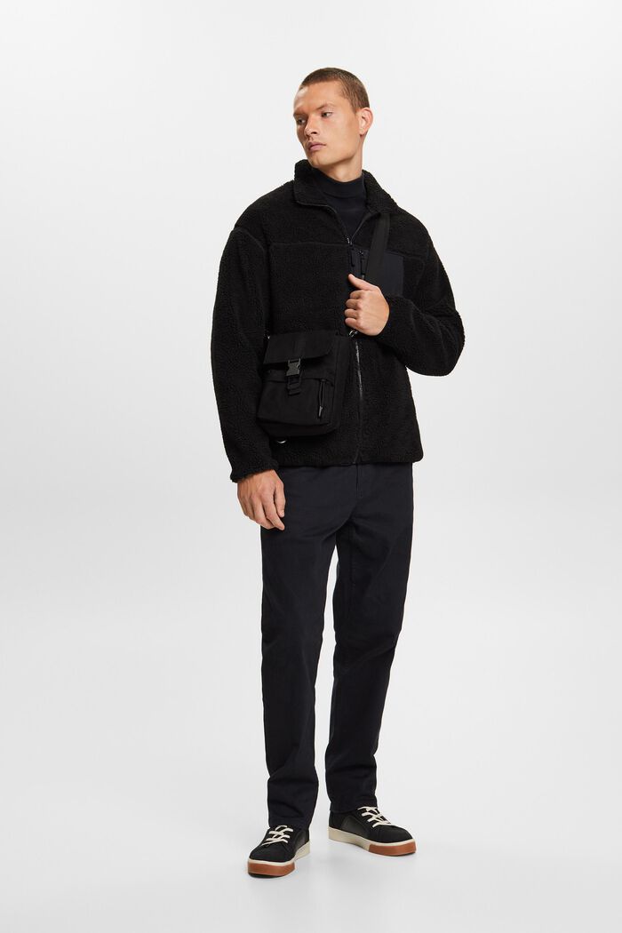 Jacke mit Teddyfell und Fleece