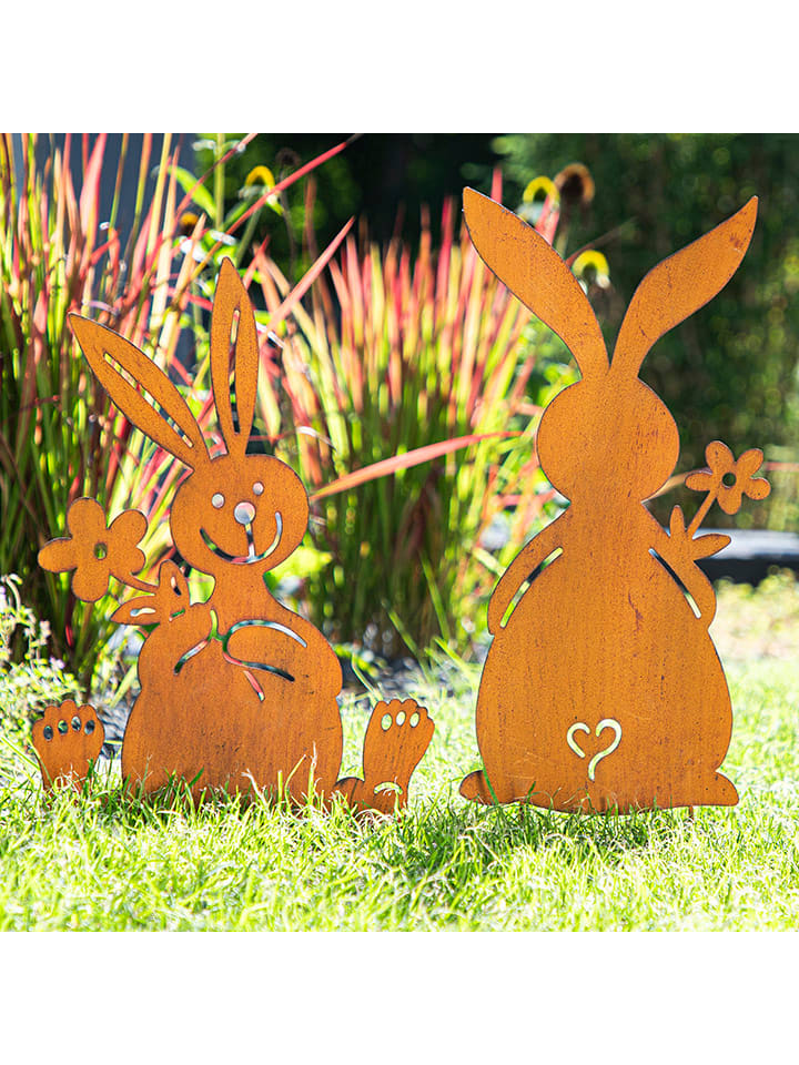 Nordheim 2er-Set: Gartenstecker in Hellbraun günstig kaufen onesize