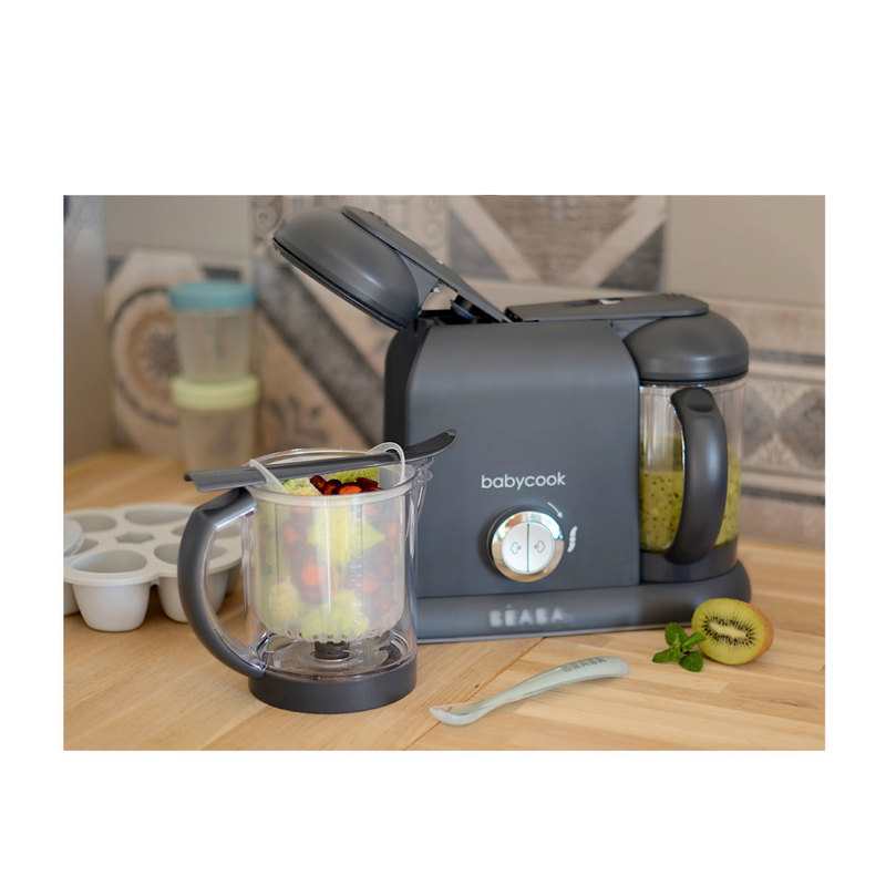 Cuiseur mixeur vapeur Babycook Duo gris foncé Beaba