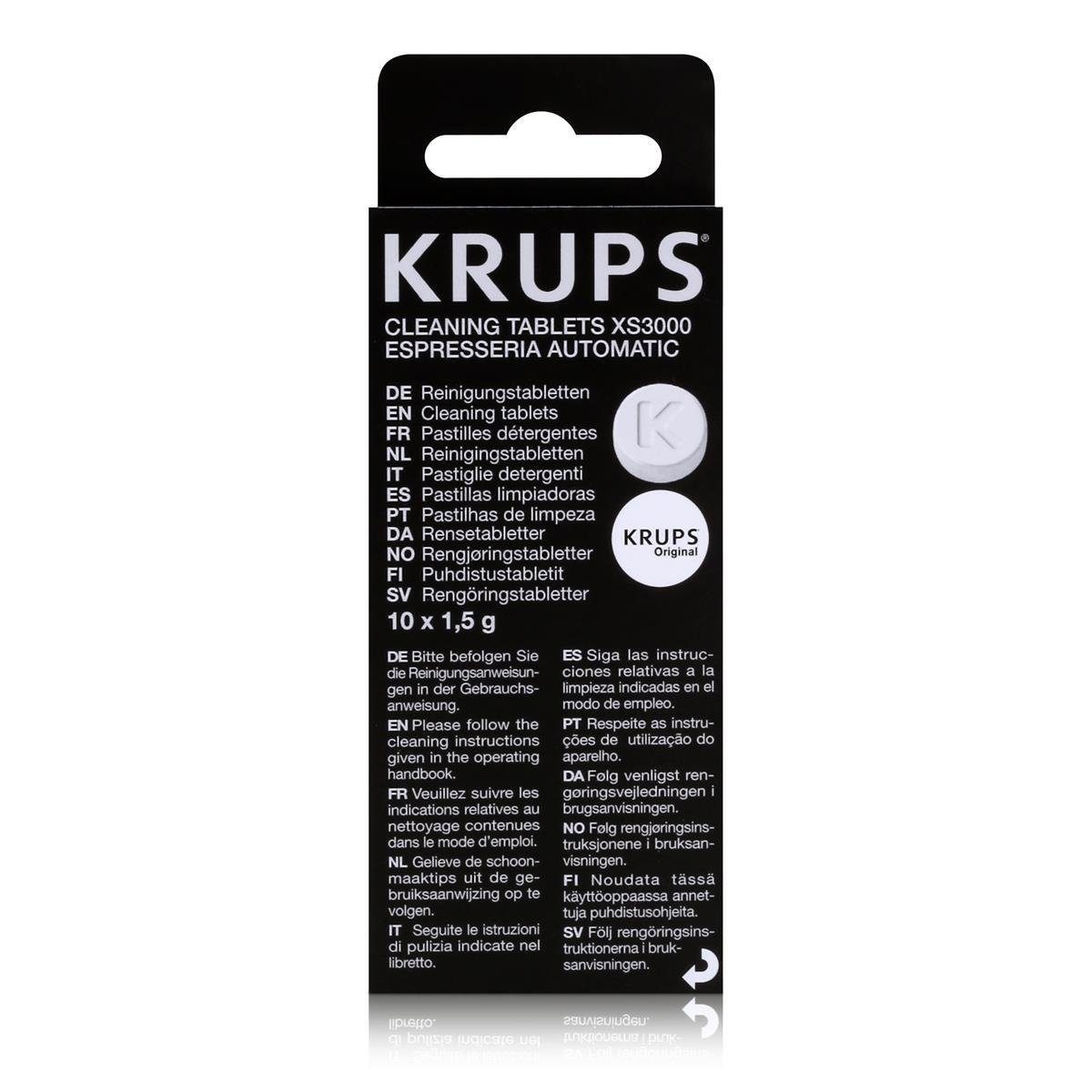 Krups krups Reinigungsset xs 5300 - Wasserfilter, Entkalker, Reinigungstabs Reinigungstabletten