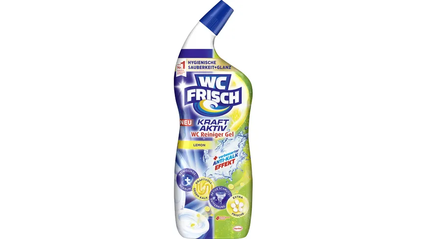WC FRISCH Kraft Aktiv WC Reiniger Gel Lemon 750 ml 750 ml