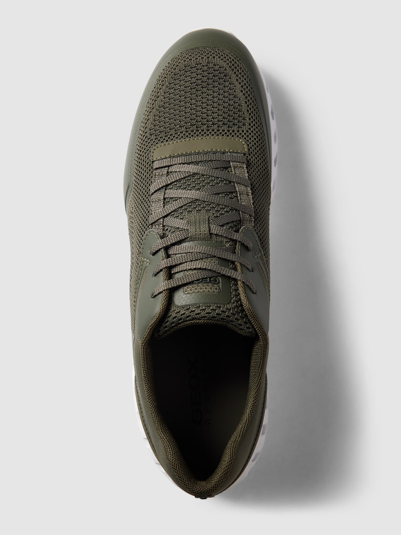 Sneaker mit Mesh-Besatz Modell 'OUTSTREAM' in khaki