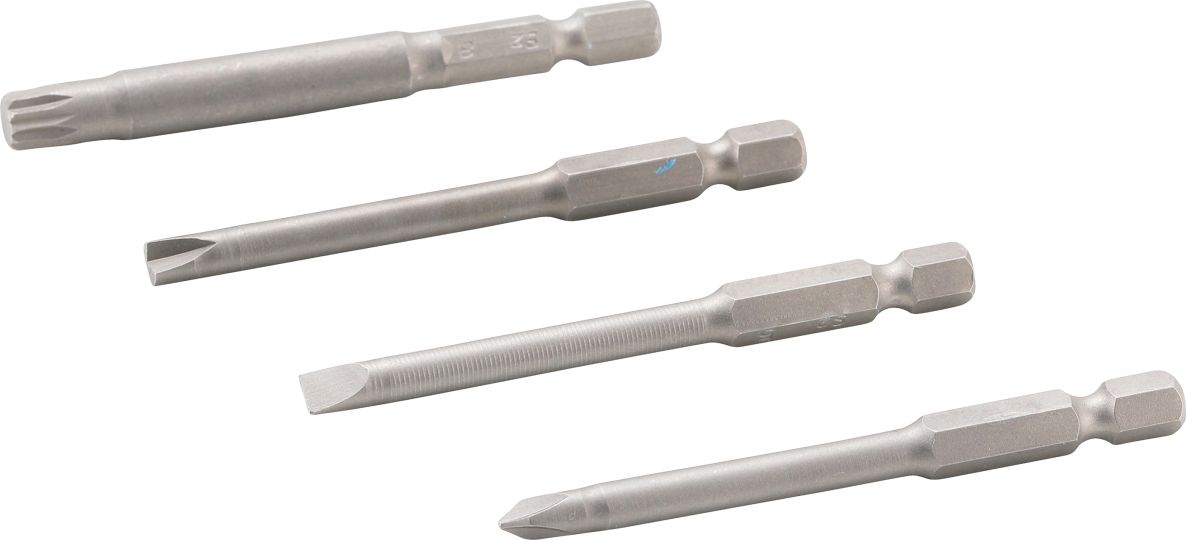 BGS 757 Security screw bit set, long 51-piece