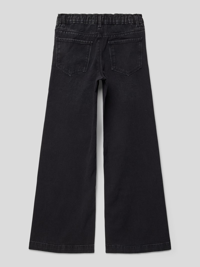 Jeans mit französischen Eingrifftaschen Modell 'COMET' in schwarz