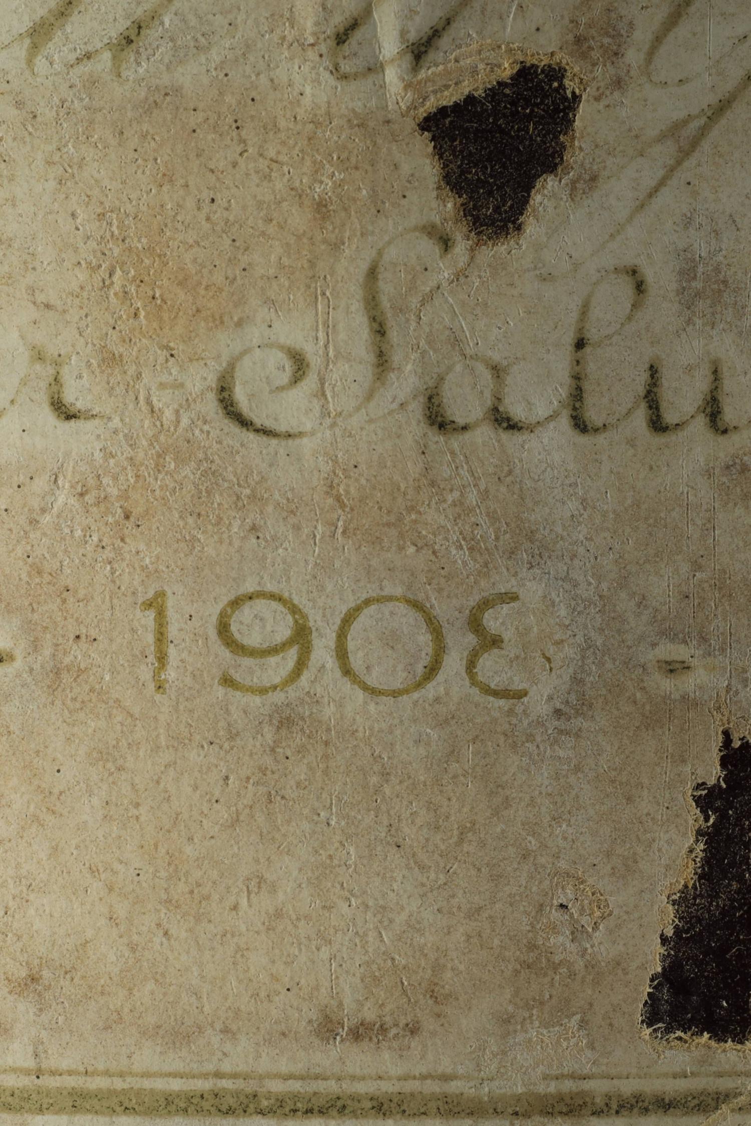 Château D'yquem 1908, Sauternes