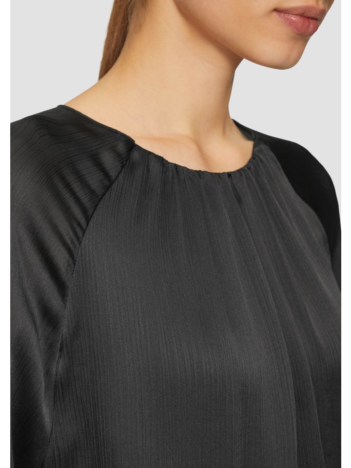 s.Oliver BLACK LABEL Bluse langarm in Schwarz günstig kaufen