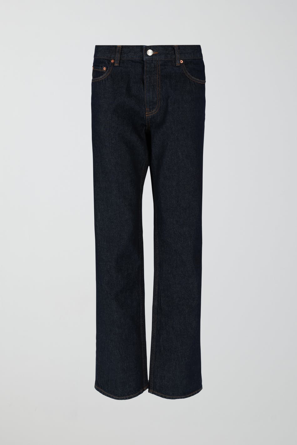 Low straight jeans
