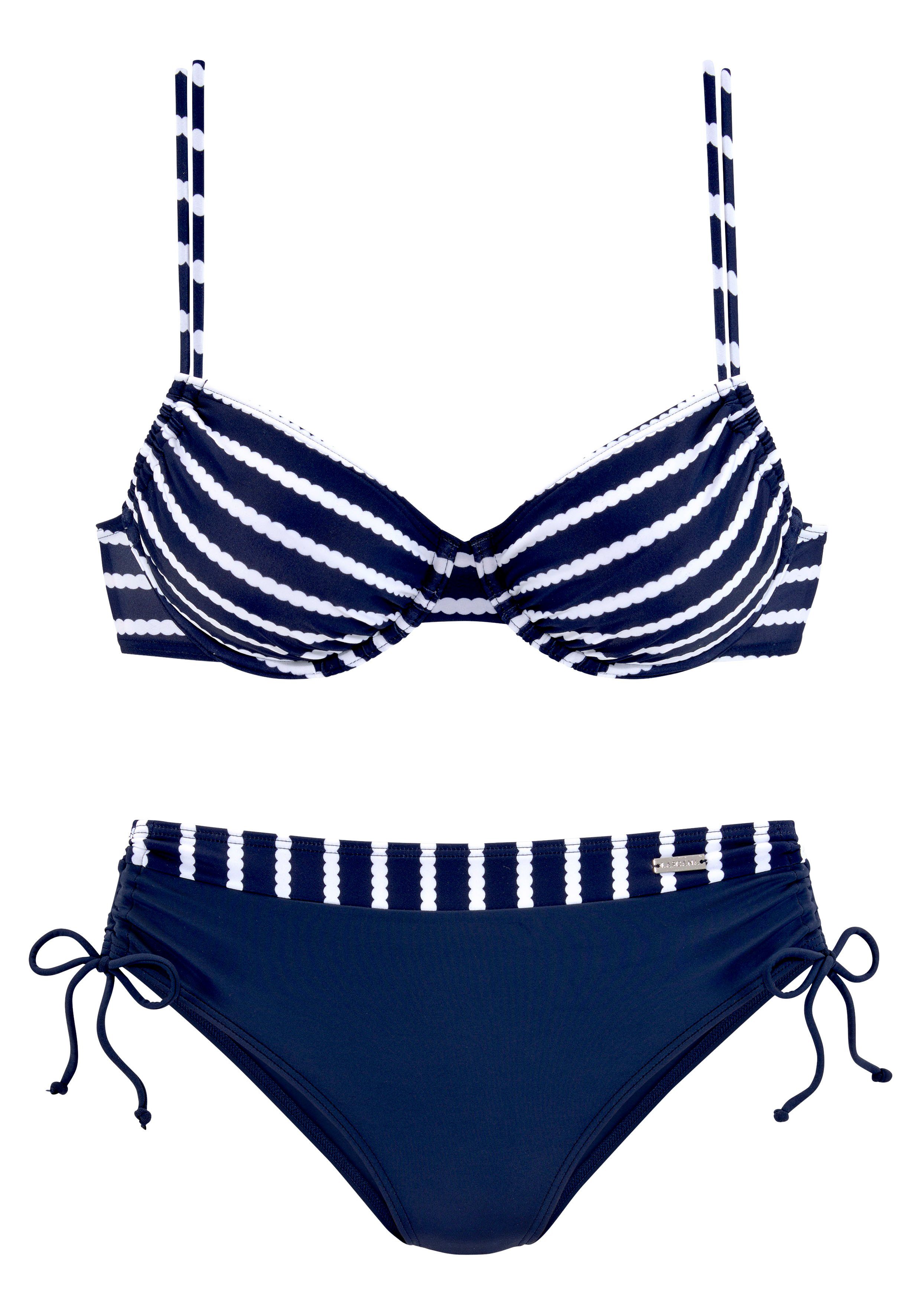 LASCANA Bügel-Bikini mit höherer geschnittener Bikini-Hose