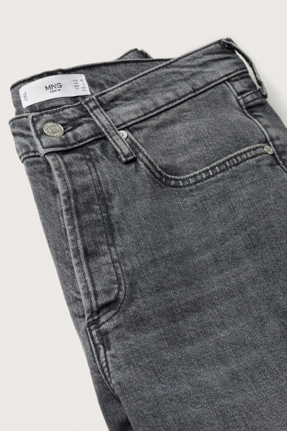 MANGO  Jeans - Grau - Boyfriend