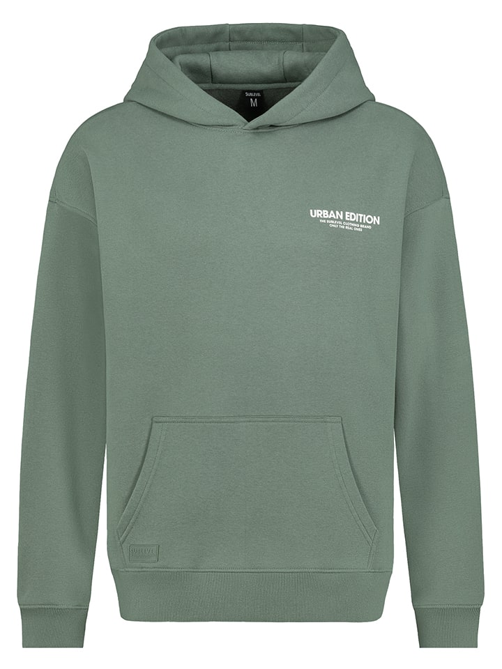 Sublevel Hoodie in Grün günstig kaufen