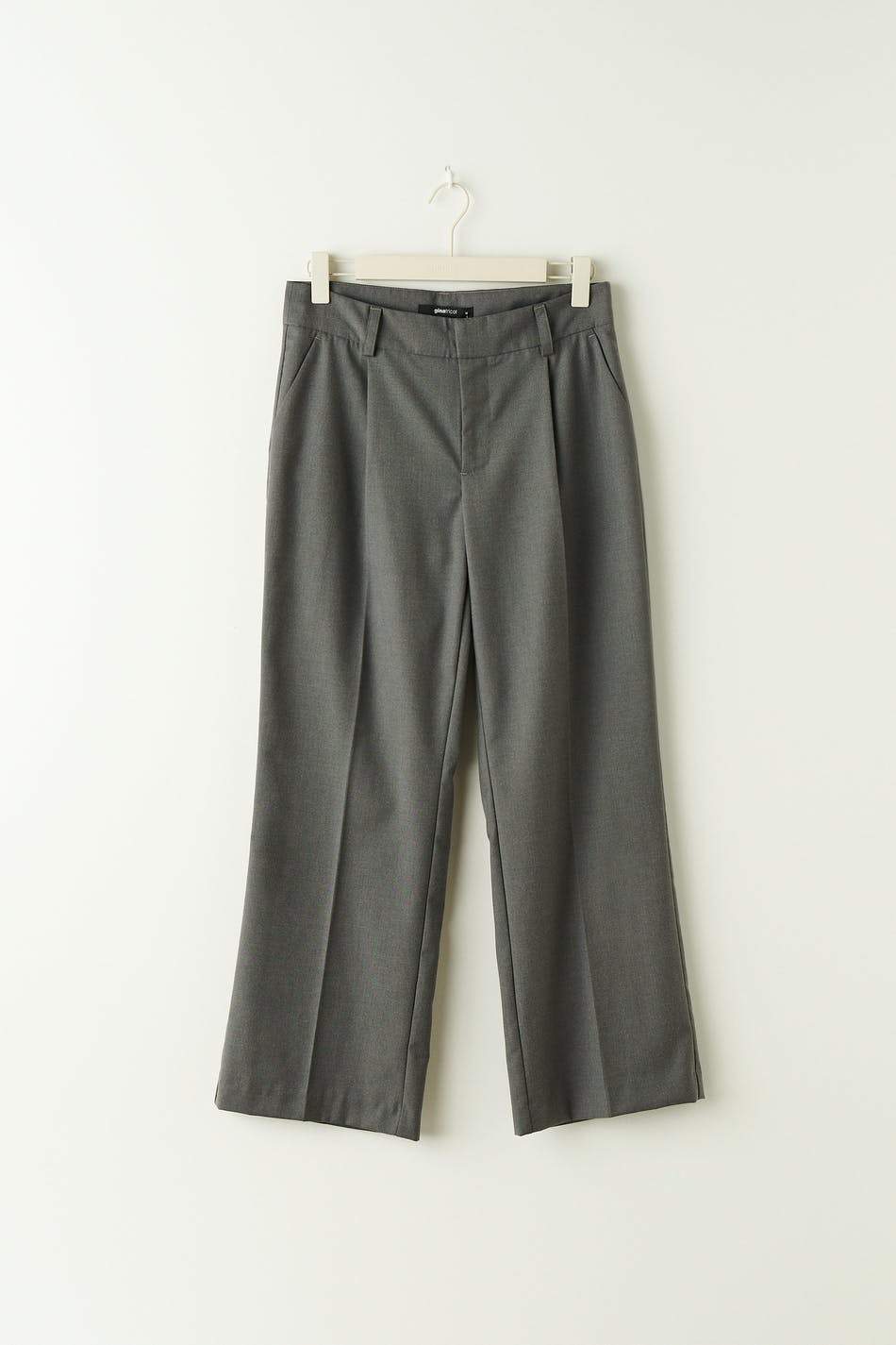 Low waist petite trousers