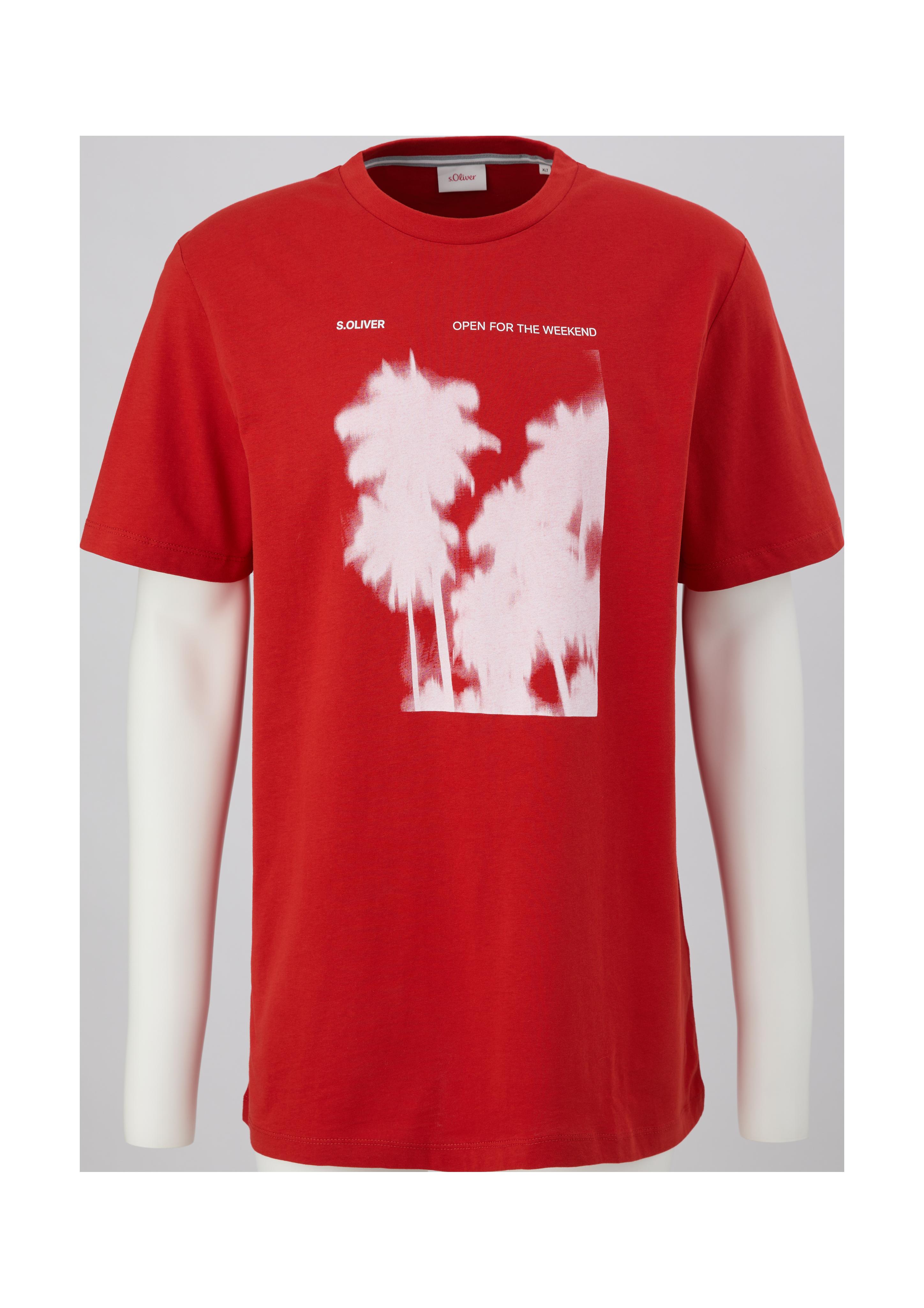 T-Shirt mit Frontprint  2135657-30D1