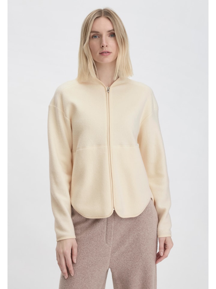 Hessnatur Fleece-Jacke in natur günstig kaufen