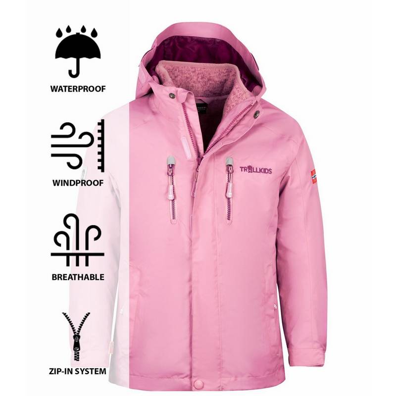 Trollkids Lofoten Doppeljacke Kinder