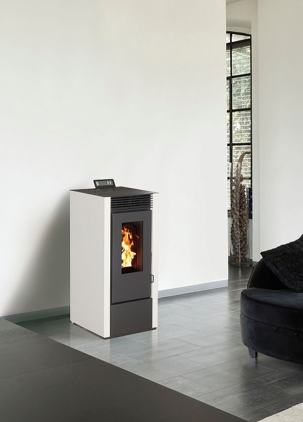 interstoves Pelletofen Jenwas 14, 12,1 kW, Zeitbrand, (1-tlg)
