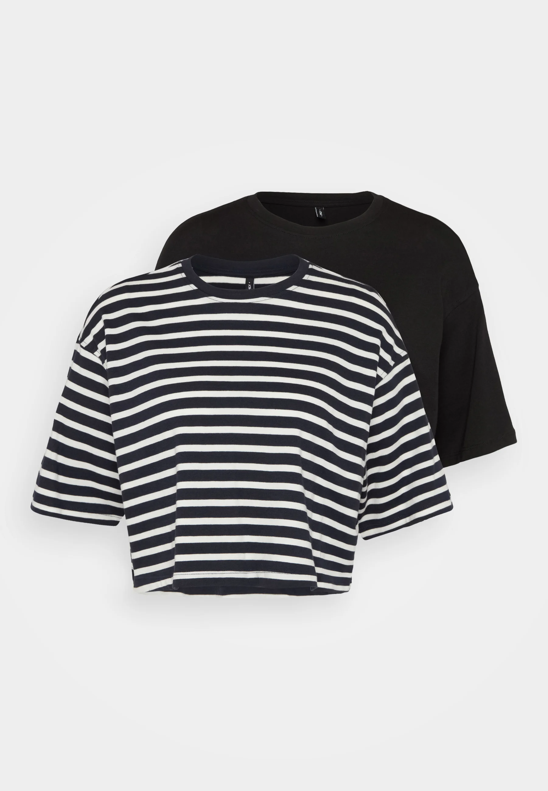 ONLY Tall ONLMAY BOXY CROP PACK DE 2 - Camiseta con estampado