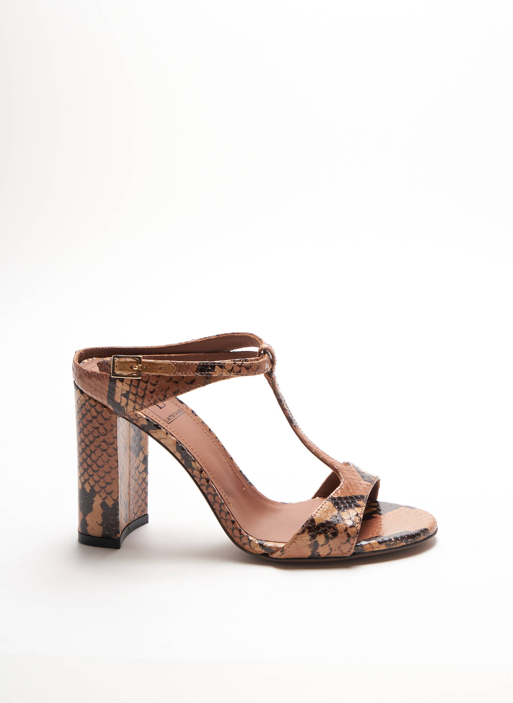 L Autre Chose Sandales Nu Pieds Femme couleur beige