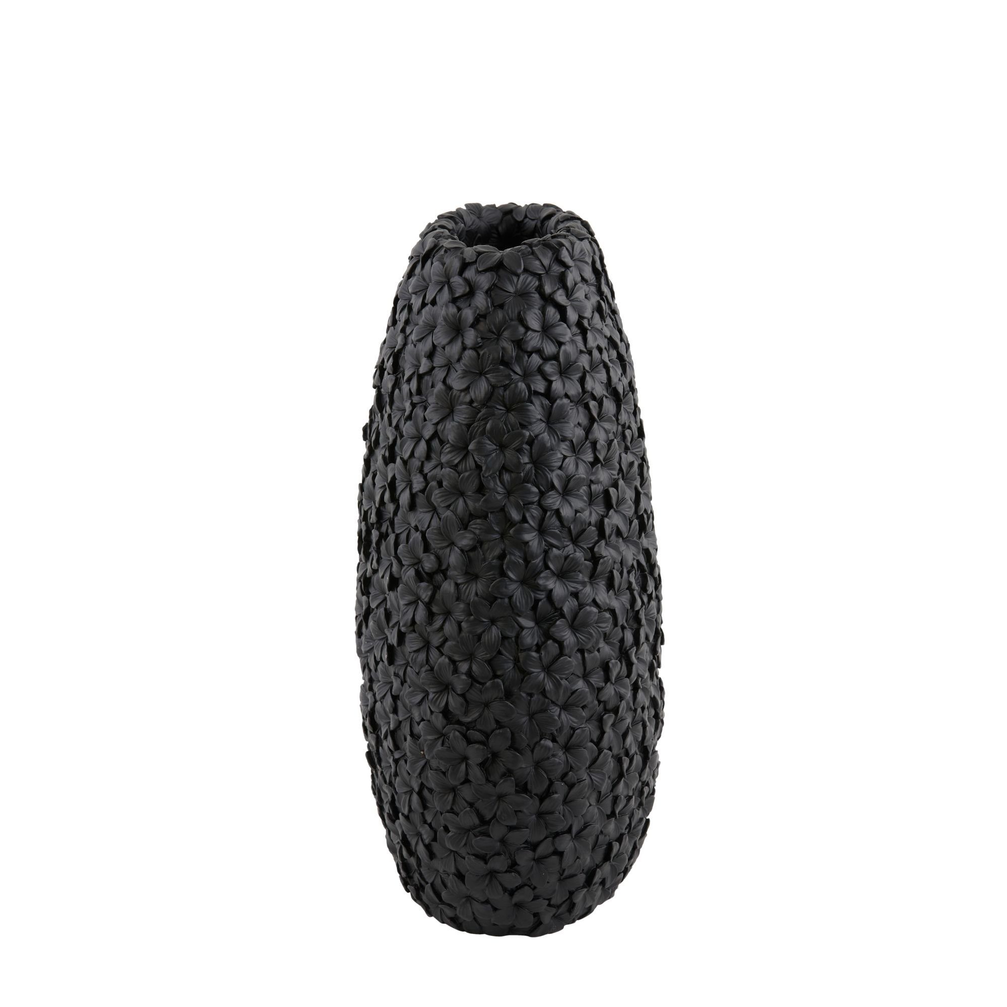 Light & Living Dekovase Vase Aloha - Schwarz - 38x23x50cm