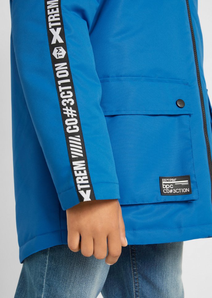 Jungen Winterjacke mit Kapuze