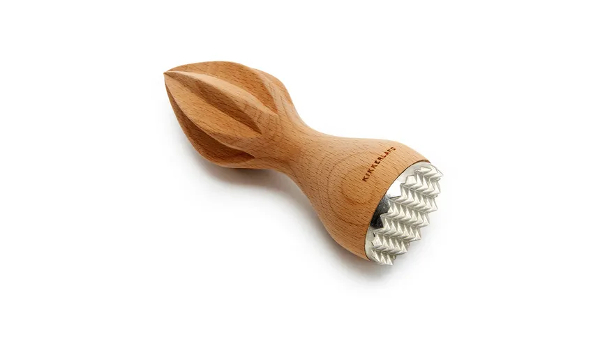 Kikkerland Citrus Squeezer & Muddler braun, silber