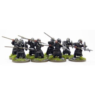 SAGA: Dark Dwarves / Duergar - Dvergr Warriors with Spears Advancing (8)
