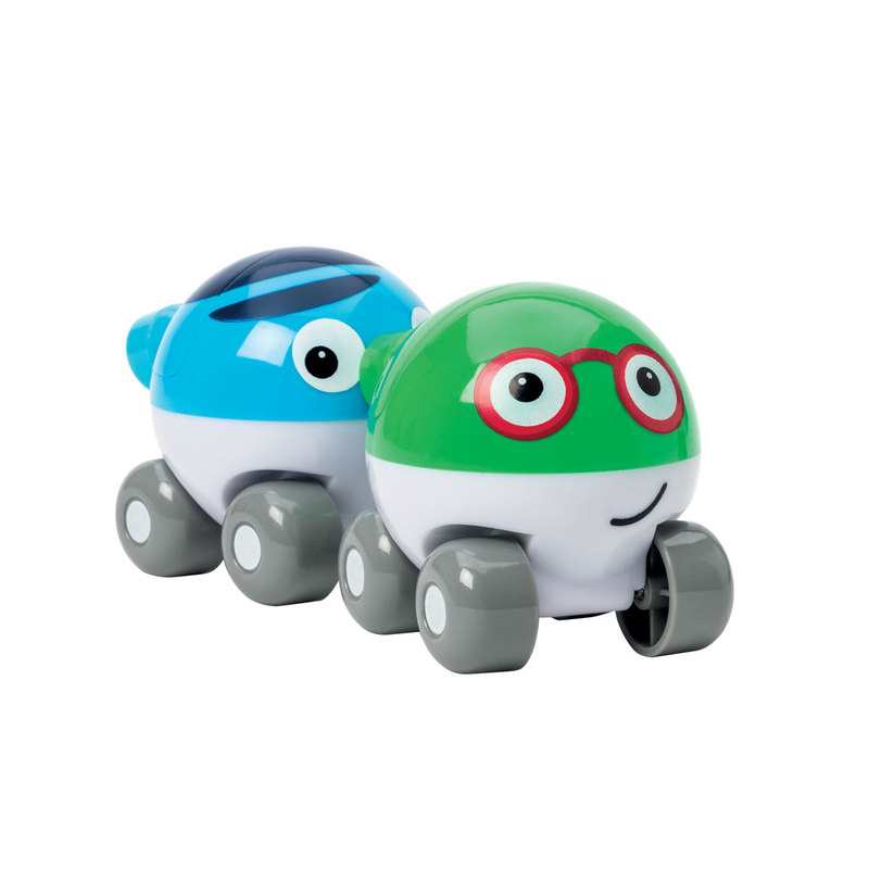 4 Voitures magnétiques Bubble car Oxybul