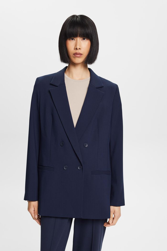 Zweireihiger Blazer in lockerer Passform
