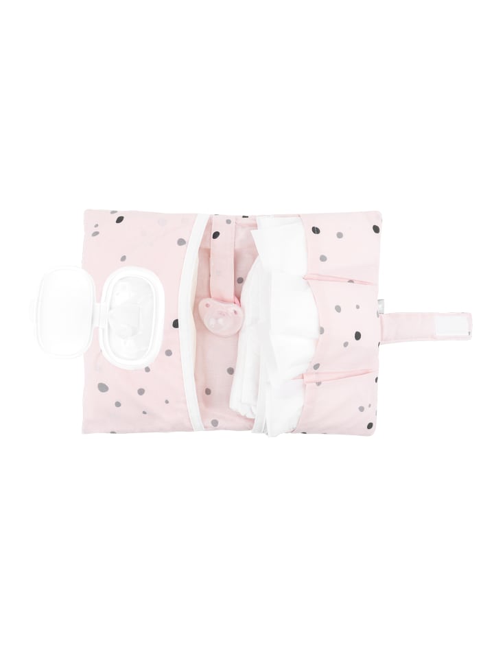 Kikkaboo Windeltasche Bear with me in rosa günstig kaufen onesize