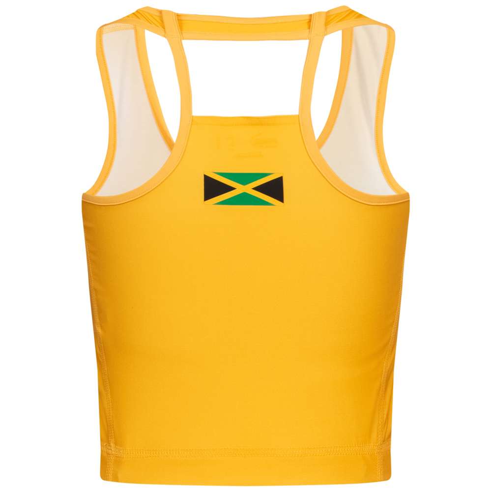 Jamaica PUMA Damen Leichtathletik Crop Top 505349-02