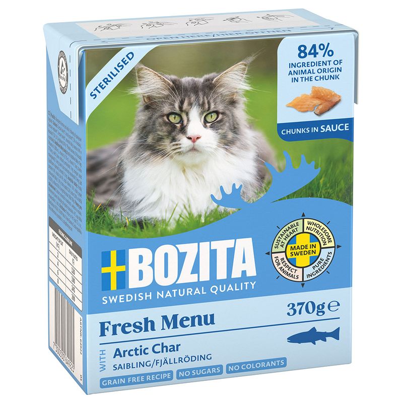Sparpaket Bozita Tetra Häppchen in Soße 24 x 370 g