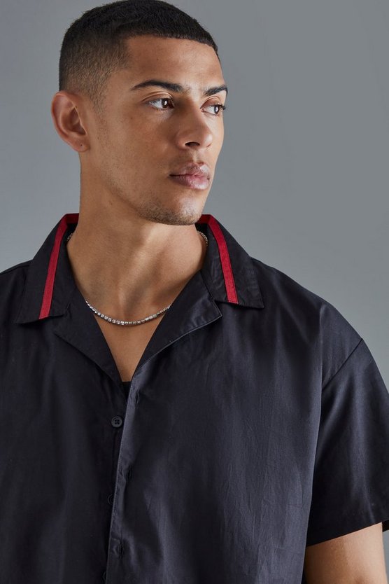 Short Sleeve Boxy Poplin Official Shirt