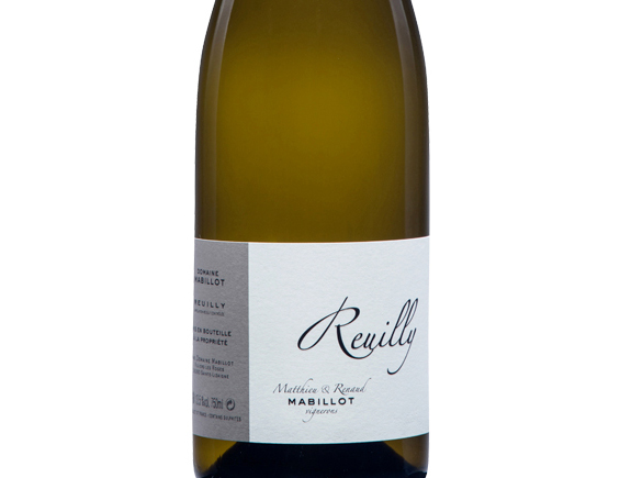 Matthieu et Renaud Mabillot Reuilly Blanc 2022 Loire Reuilly