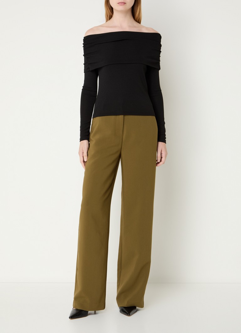 Modström Lilian off shoulder top with stretch