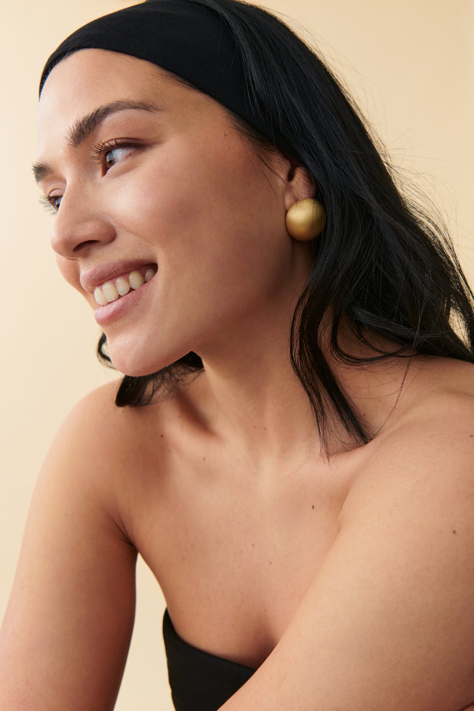 Bold earrings