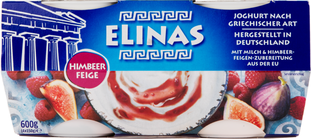 Elinas Griechischer Joghurt Himbeer-Feige