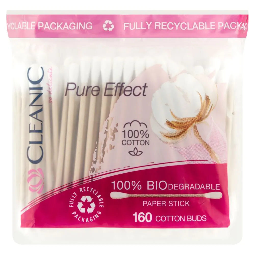 Cleanic Pure Effect higijenski štapići s folijom