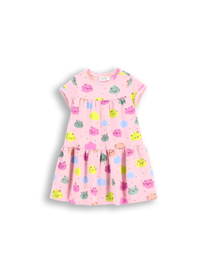 Coccodrillo Kleid mit kurzen Ärmeln in bunt günstig kaufen
