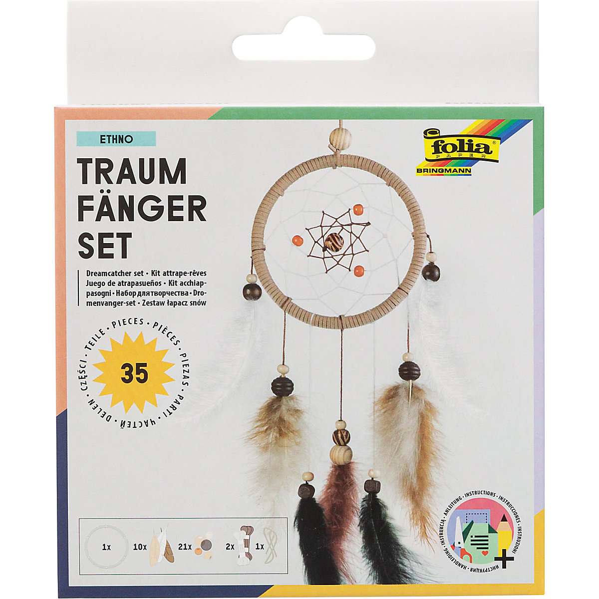 Bastelset Traumfänger Ethno