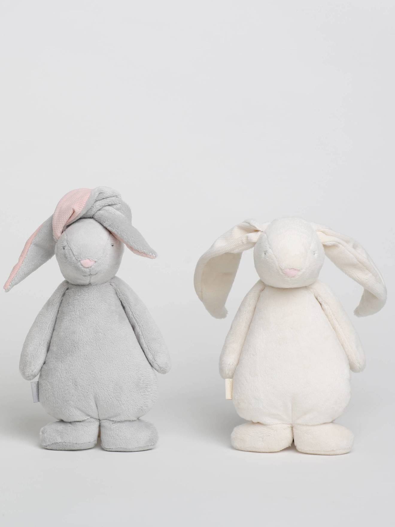 Veilleuse peluche MOONIE Lapin bleu