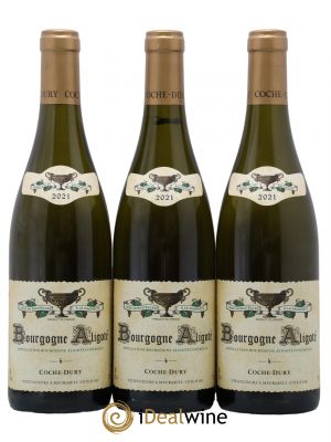 Bourgogne Aligoté Coche Dury (Domaine)  2021 - Lot de 3 Bouteilles