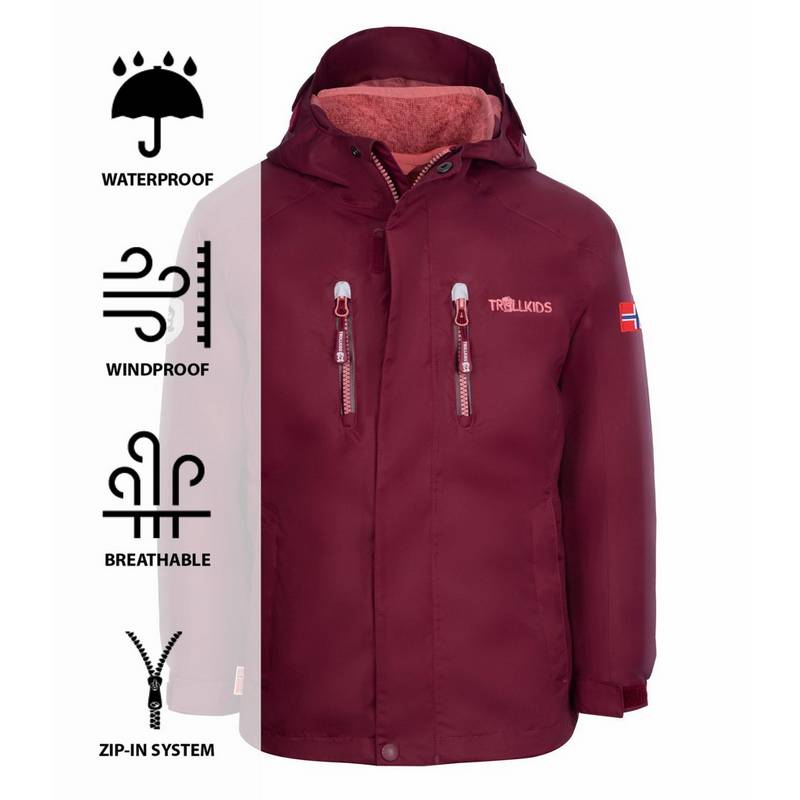 Trollkids Lofoten Doppeljacke Kinder