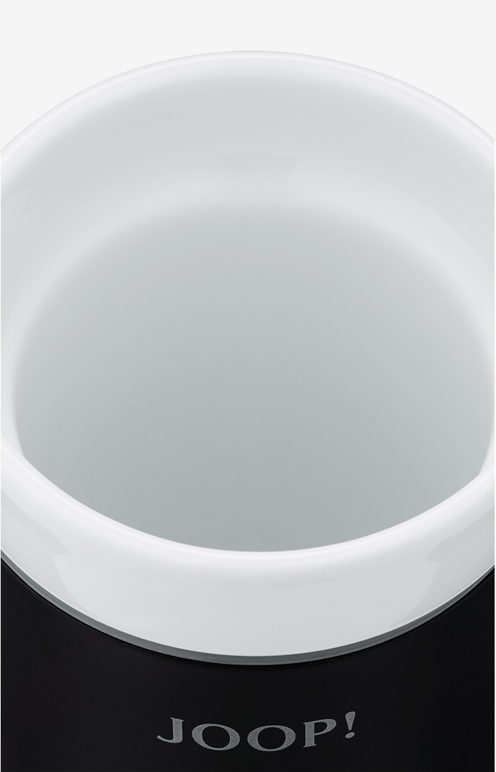 Zahnputzbecher Chromeline Black in matt Schwarz