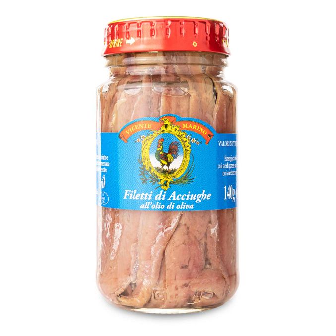 Sardellenfilets in Olivenöl 140g