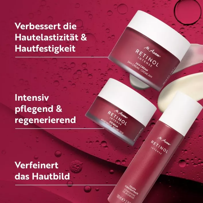 RETINOL INTENSE Faltenglättende Pflegeroutine 3-teilig