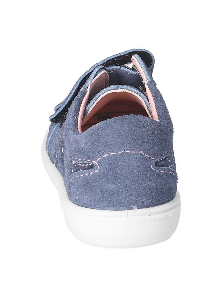 PEPINO Leder-Sneakers in Dunkelblau günstig kaufen